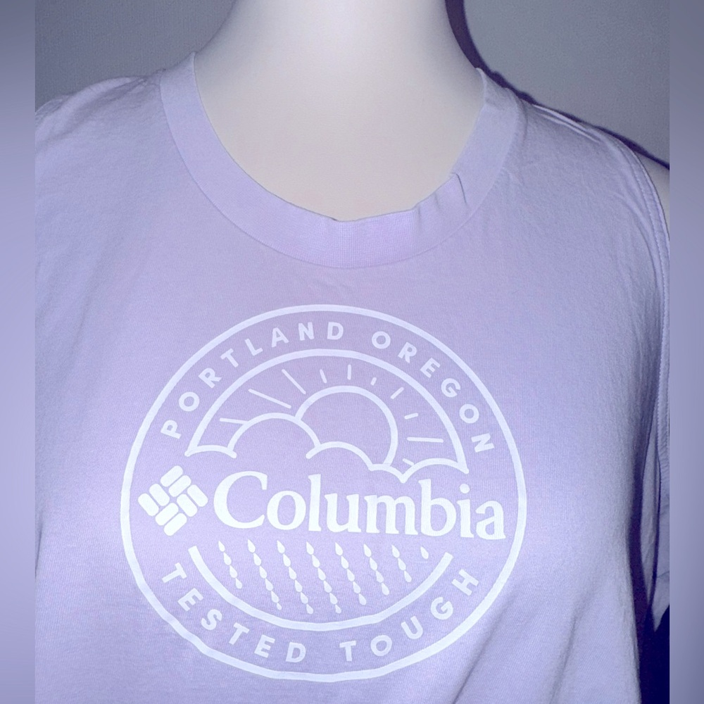 NWOT XXL Columbia Tank Lavender